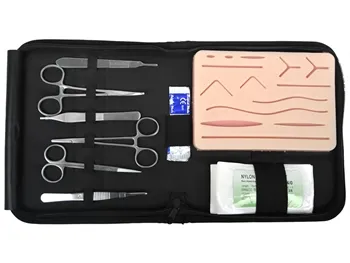 KIT D’ENTRAÎNEMENT AUX SUTURES (coussin + instruments + sutures)